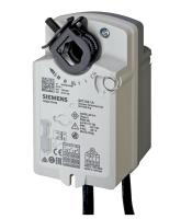 GPC321.1A: Привод воздушной заслонки (пружина) SIEMENS на 4 Н*м, AC 230 В, 2-точечный