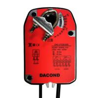 DAC-LF230-02S: Привод воздушной заслонки (пружина) DACOND на 2 Н*м, AC 230 В, 2-точечный