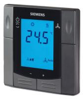 RDF302/VB: RDF302 комнатный термостат с Modbus RTU, черный