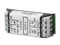 SEZ91.6: ПРЕОБРАЗОВАТЕЛЬ СИГНАЛА DC 0...20 V PHS. В DC 0...10 В