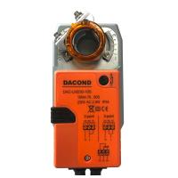 DAC-LM230-10S: Привод воздушной заслонки (реверсивный - без пружины) DACOND на 10 Н*м, AC 230 В, 2-точечный/3-точечный