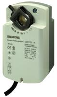 GQD321.1A: Привод воздушной заслонки (пружина) SIEMENS на 2 Н*м, AC 230 В, 2-точечный
