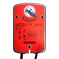 DAC-BLF230-10: Привод воздушной заслонки (пружина) DACOND на 10 Н*м, AC 230 В, 2-точечный