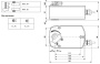 LF24-SR: Привод воздушной заслонки (пружина) BELIMO на 4 Н*м, AC/DC 24 В, 0…10 В