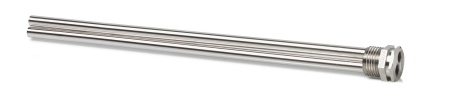 ALT-DB280J: ЗАЩИТНАЯ ГИЛЬЗА 280 мм, MS63 НИКЕЛИРОВАННАЯ, G½", PN10, 2XLW7