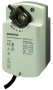 GQD321.1A: Привод воздушной заслонки (пружина) SIEMENS на 2 Н*м, AC 230 В, 2-точечный