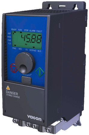 VACON0010-3L-0003-4: Частотный преобразователь Vacon 10, 3 фазы, 2,4А, 0,75кВт