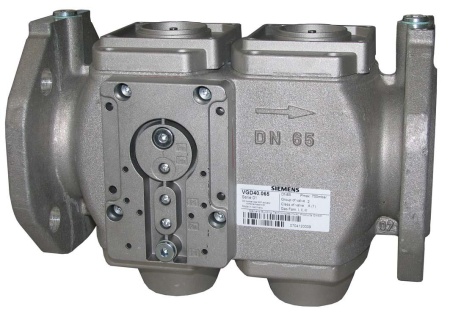 VGD40.100: Двойной газовый клапан, DN100, 400 м³ / ч